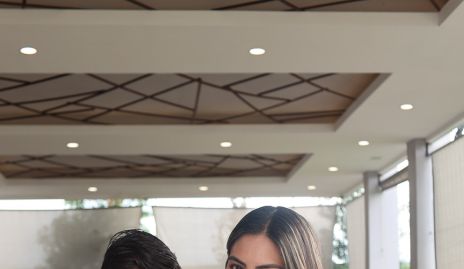  Barbara Berrones con José Manuel Rojo.