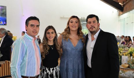  Xavier Azcárate, Patricia Gómez, Ana Gaby Motilla y Héctor Gómez.