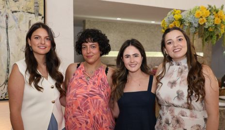  Gabriela González, Daniela González, Paulina Aldrett y Marisol González.