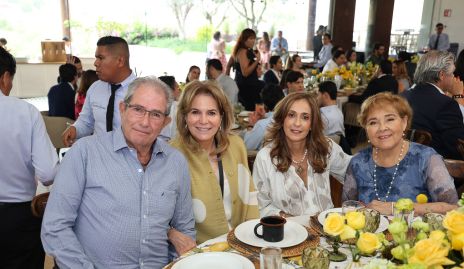  Alfonso Galán, Marisa Romero, Mónica Gaviño y Araceli Benavente.
