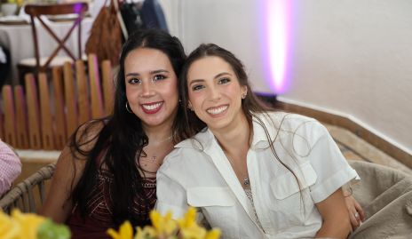  Ale Negrete y Andrea Zúñiga.
