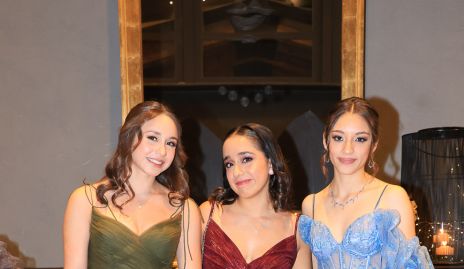  María Paula, Antonella y Jimena.