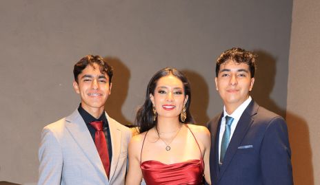  Joaquín, Paulina y Pablo.