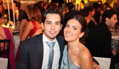  Diego González y Daniela Galán.