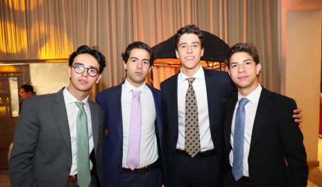  Pablo Díaz del Castillo, Diego Gutiérrez, Andrés Morales y Pablo Martínez.