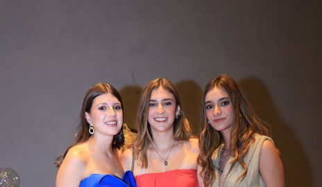  Manuela Zambrano, Fernanda Quintana y Eugenia Antillón.