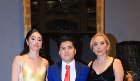  Valentina Reyes, Luis Eduardo Limón y Berenice Soto.