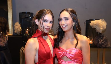  María Andrea Mendizábal y Sofía Flores.