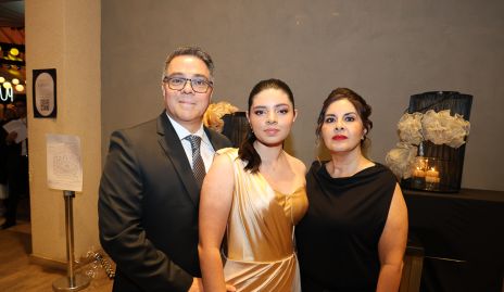  Francisco Argüello, Aranza Argüello y Beatriz Valadez.