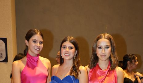  Regina Zermeño, Manuela Zambrano y Mariana Rubín.