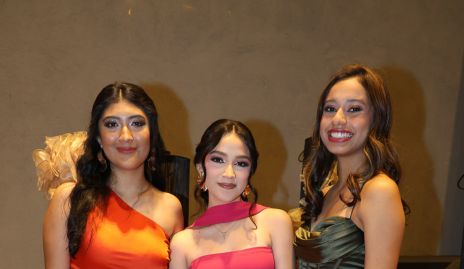  Devani Martínez, Alison González y Fátima Rangel.