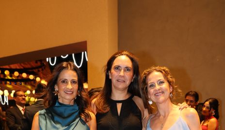  Mónica Galarza, Ana Ibáñez y Guille Guerra.
