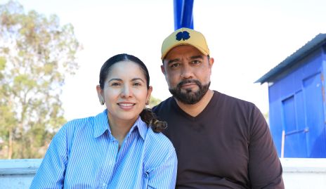  Eduardo Tenorio y Silvia Alba.