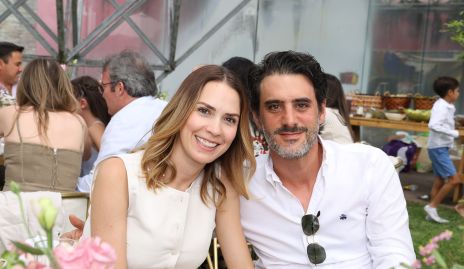  Paty García y Jorgo Stavrópulos.