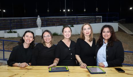  Paulina, Fátima, Mariana, Sandra y Nayelli.