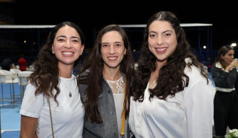  Paula Ochoa, Valeria Rangel y Ángela Gallardo.