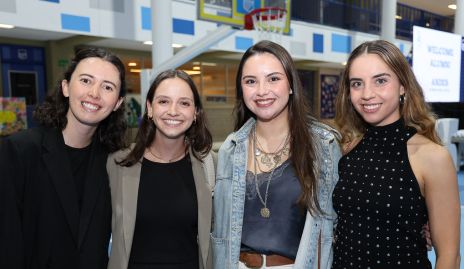  Paulina Castillo, Regina Meade, Isa Acebo y Pía Gómez.