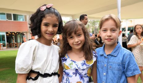  María José, Estefanía e Isabela.