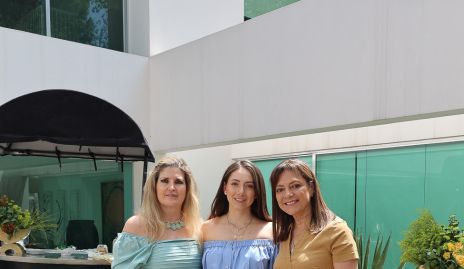  Silvia Foyo, Nayelli Maya y Alejandra Zulaica.