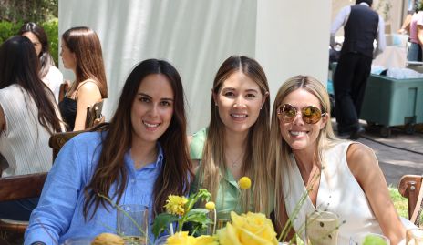  Claudia Antúnez, Alejandra Puente y Jocelyn Cordova.