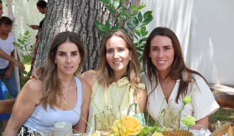  Begoña Muriel, Lucía Martín y Daniela Villarreal.