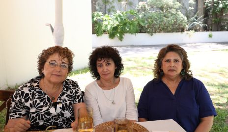 Alma Flores, Minerva Franco y Beatriz Gutierrez.