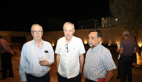  Ignacio Gómez, Federico McGregor y Emilio Espinoza.