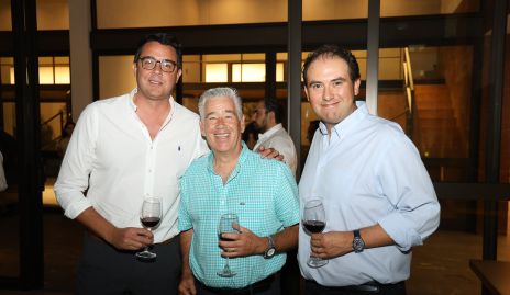  Daniel, Paulo Galán y Carlos Solano.