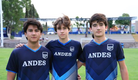  Emilio Orta, Luis Manuel Vallejo y José Miguel Conde.