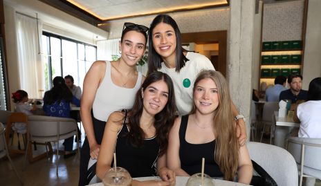 Mar del Valle, Isa, Karina Alcalde y Sofía de la Parra.
