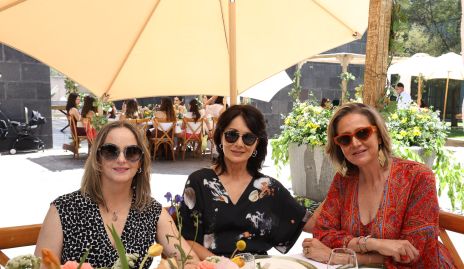  Irene Loyo, Vicky Fernández y Alicia Téllez.