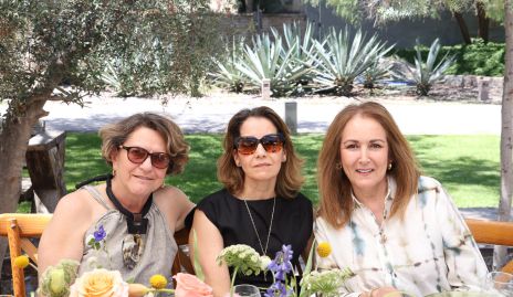  Alicia Vértiz, Cristina Ruiz y Laura del Pozo.