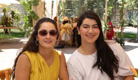  Claudia Jasso y María Paula Fortanelli.