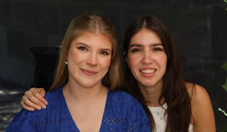  Sofía de la Parra y Karina Alcalde.