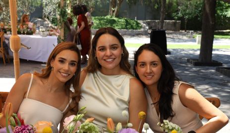  Maricarmen Del Valle, Alexa Mata y Andrea Lázaro.
