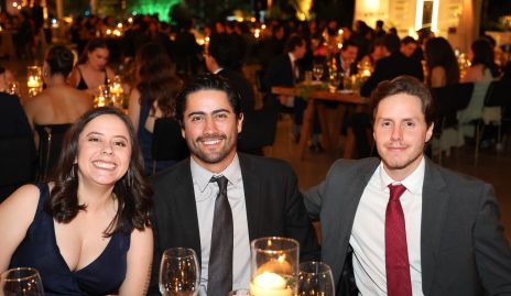  María Meade, Fernando Galán y Sebastián García.