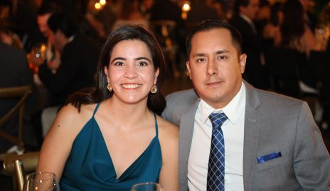  Loraine Arista y Hugo Rivera.