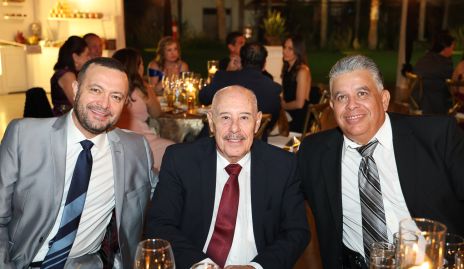  Ricardo Flores, Francisco Orozco y Fernando Martínez.