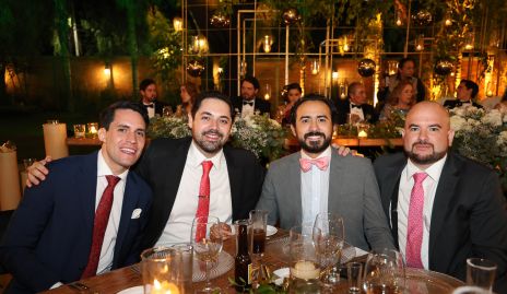  Mauricio Montiel, Pablo Madrid, Alejandro Carlos y José.