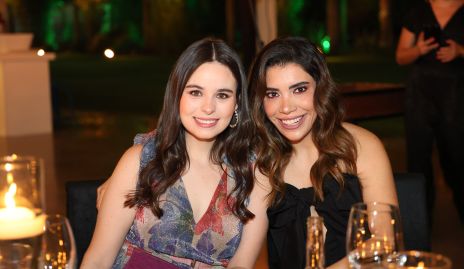   Valeria de la Vega y Ana Ceci Rodríguez.