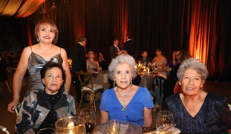  María Elena Rasillo, María Elena González, Laura y Alicia Coello.