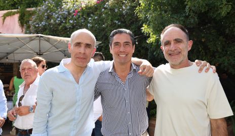  Marcelo Abaroa, Rafael Lebrija y Juanca Abaroa.