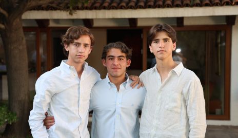  Diego Torres, Diego Carreras y Rodrigo Díaz.