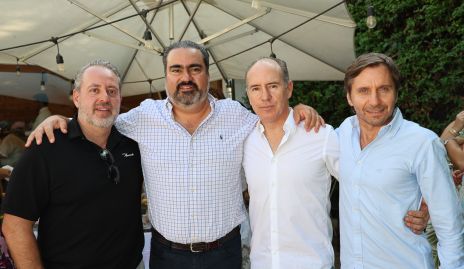  Daniel Carreras, Juan José Leos, Pablo Díaz y Mateo Conde.