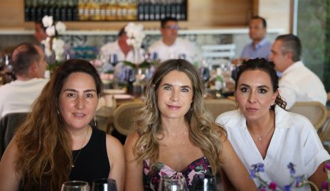  Lorena Ortiz, Lorena Ibarra y Flor Hernández.