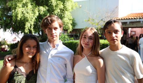  Lu Lebrija, Diego Torres, Triana Rosillo y Patricio Leos.