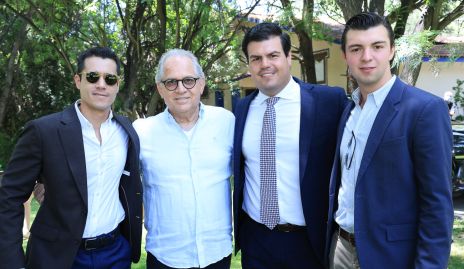  Alonso, Miguel Torres, Mauricio y Alejandro Labastida.