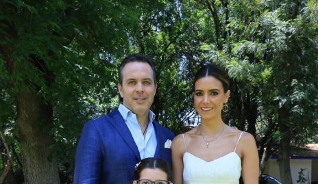  Xavier Castro, Gaby Labastida y Gaby Molina.