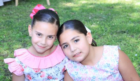  Inés García y Natalia Briseño.