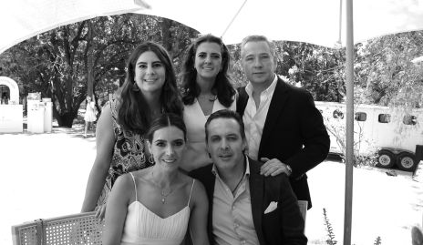  Lu Castelo, Daniela Rivero, Héctor Galán, Gaby Labastida y Xavier Castro.